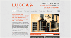 Desktop Screenshot of luccafoods.co.uk