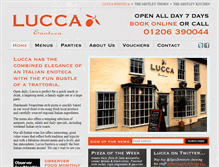 Tablet Screenshot of luccafoods.co.uk